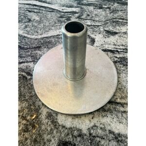 Unbranded Angel Food Cake Pan Insert 8in Silver Vintage Aluminum Replacement